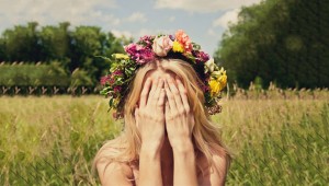 Escondiendose de la primavera