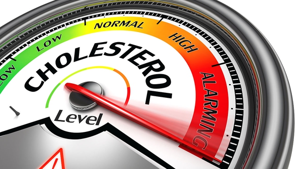 Barómetro que indica la subida de colesterol